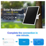 Solar Repeater Outdoor IP66 Weather Resistant WiFi Amplifier