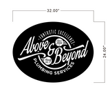 Above Beyond Metal Light Box