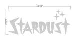 Acrylic Side Lit Letter Stardust